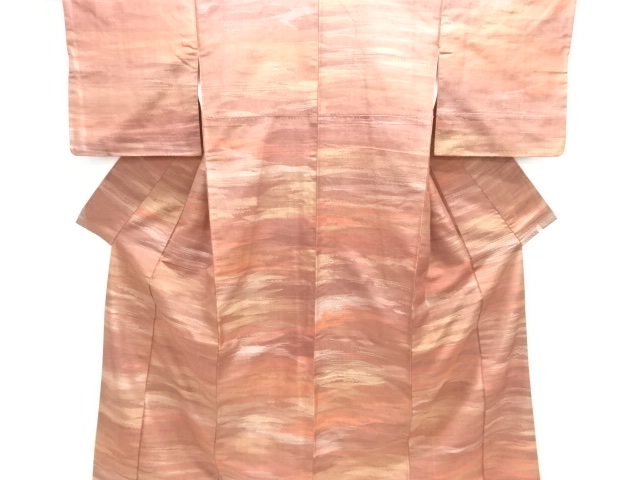 JAPANESE KIMONO / OMESHI KIMONO / WOVEN ABSTRACT